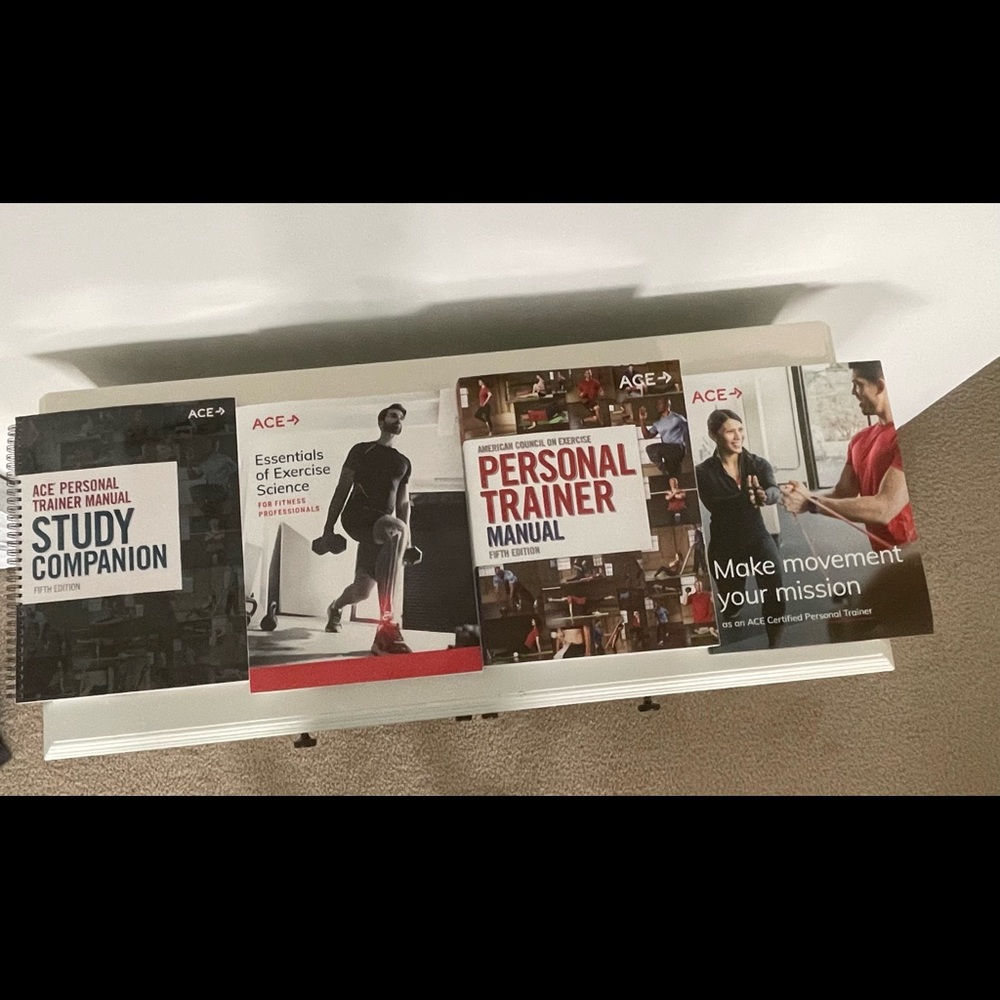 ACE personal Trainer bundle Never used